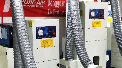 車間煙塵污染大，用執(zhí)信環(huán)保焊接煙塵凈化機,輕松解決！
