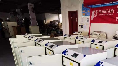 執(zhí)信環(huán)保激光雕刻煙霧過濾器，凈化激光雕刻煙塵污染！