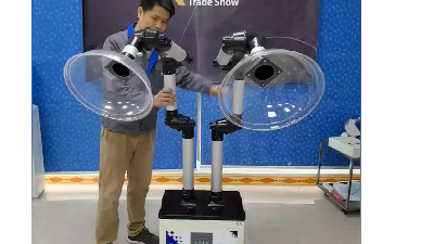 執(zhí)信環(huán)保車間除塵器設(shè)備吸塵器,除塵器小型,凈化企業(yè)車間煙塵污染！
